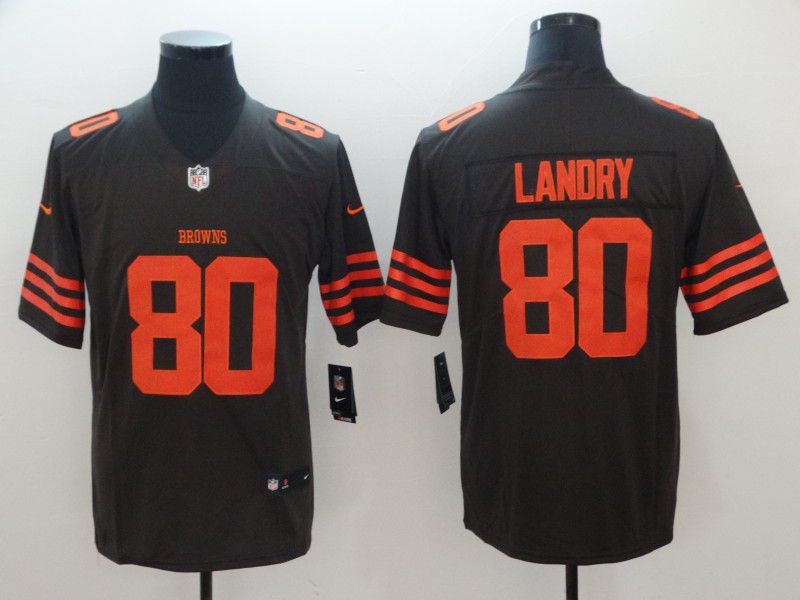 Men Cleveland Browns #80 Landry brown Nike Vapor Untouchable Limited Playe NFL Jerseys->baltimore ravens->NFL Jersey